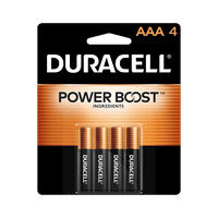 Duracell CopperTop Alkaline Batteries, AAA, 4/PK EasyOptionXY LLC