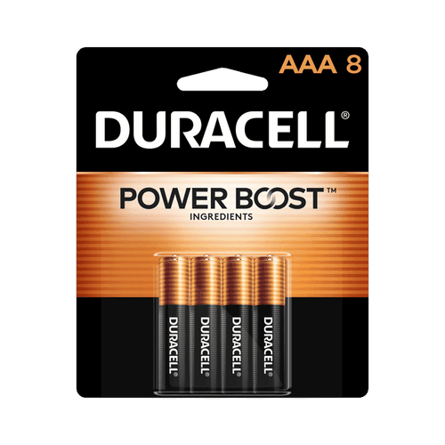 Duracell Coppertop AAA Battery with POWER BOOST?, 8 Pack Long-Lasting Batteries EasyOptionXY LLC