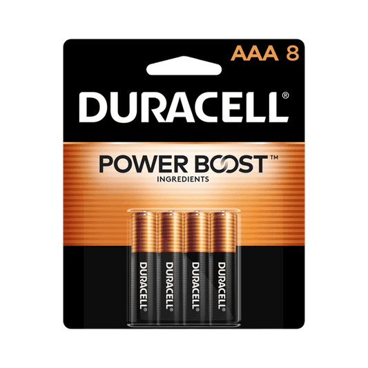 Duracell Coppertop AAA Battery with POWER BOOST?, 8 Pack Long-Lasting Batteries EasyOptionXY LLC