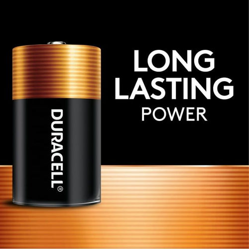 Duracell 1.5V Coppertop Alkaline D Batteries, 4 Pack EasyOptionXY LLC