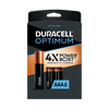 Duracell Optimum AAA Battery with 4X POWER BOOST?, 6 Pack Resealable Package EasyOptionXY LLC