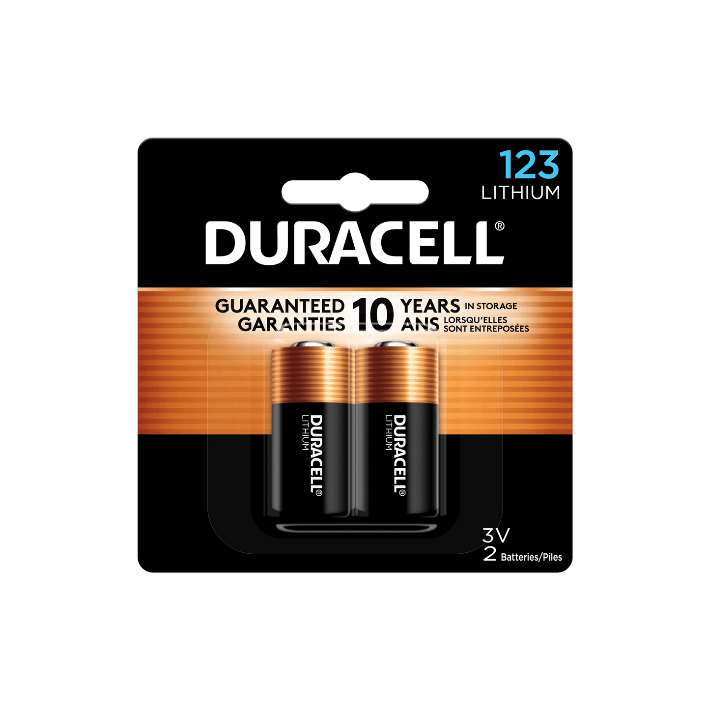Duracell 123 High Performance 3V Lithium Battery, 2 Pack EasyOptionXY LLC