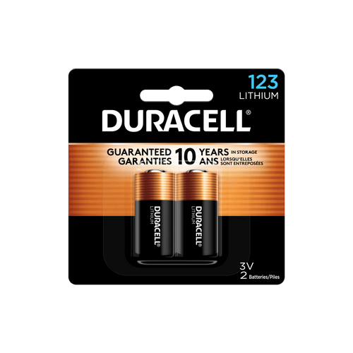 Duracell 123 High Performance 3V Lithium Battery, 2 Pack EasyOptionXY LLC