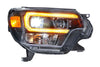 Morimoto Toyota Tacoma (12-15) XB Hybrid LED Headlights  - Amber DRL OffRoadUSA.com