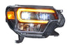 Morimoto Toyota Tacoma (12-15) XB Hybrid LED Headlights  - Amber DRL OffRoadUSA.com