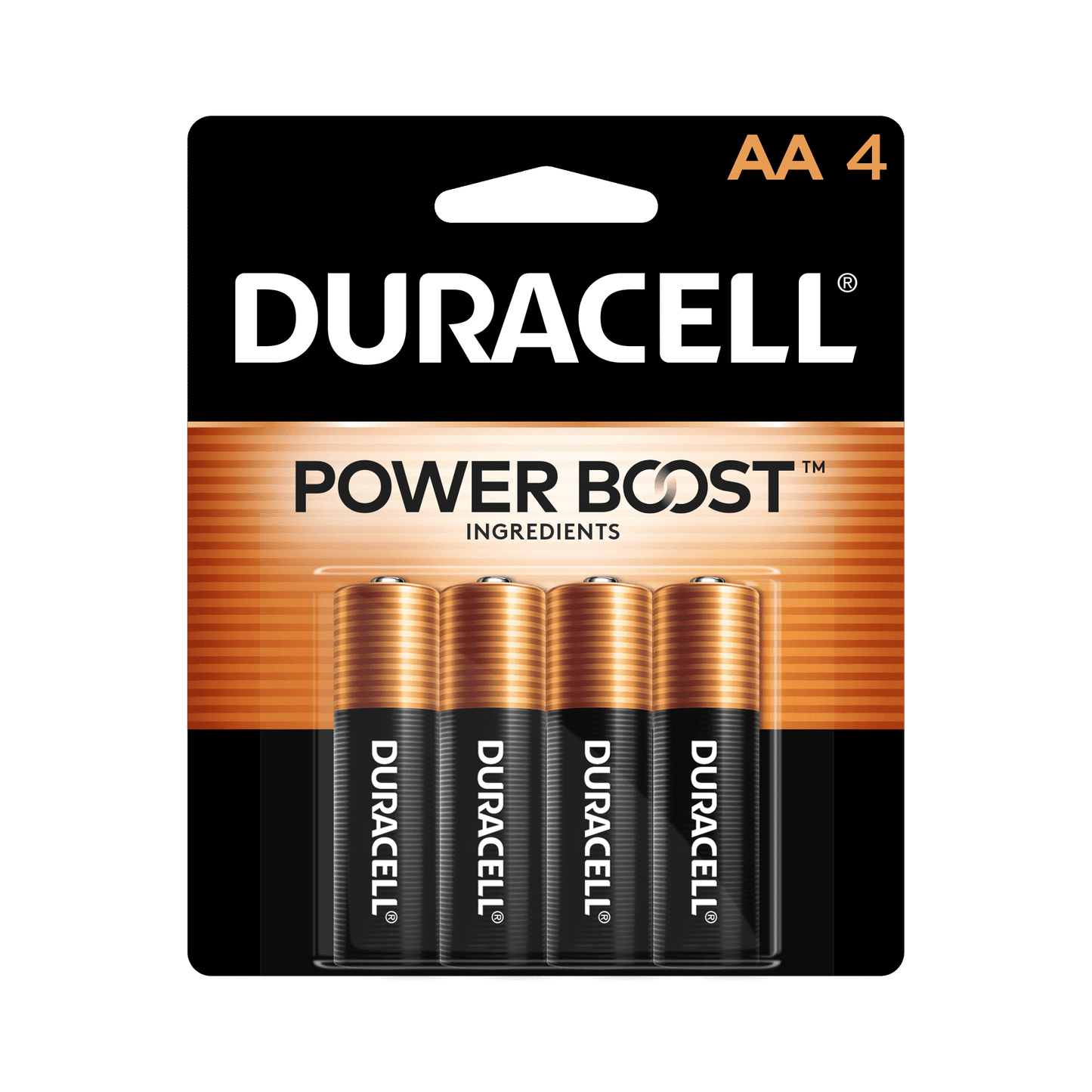 Duracell Coppertop AA Battery with POWER BOOST?, 4 Pack Long-Lasting Batteries EasyOptionXY LLC