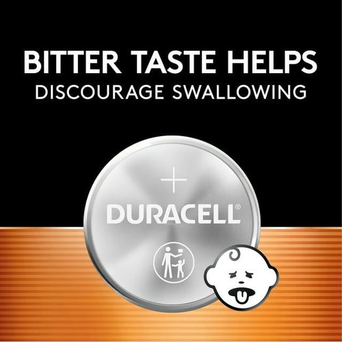 Duracell 2016 Lithium Coin Battery 3V, Bitter Coating Discourages Swallowing, 2 Pack EasyOptionXY LLC