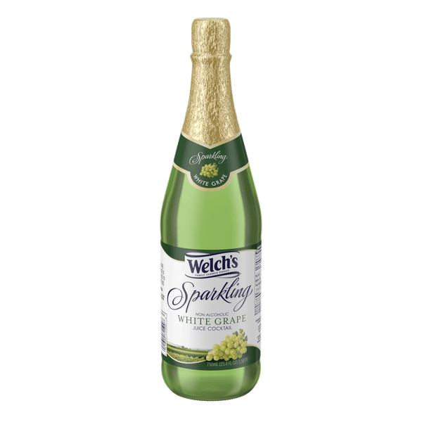 Welch's Non-Alcoholic Sparkling Juice Cocktail, White Grape, 25.4 fl oz Bottle EasyOptionXY LLC