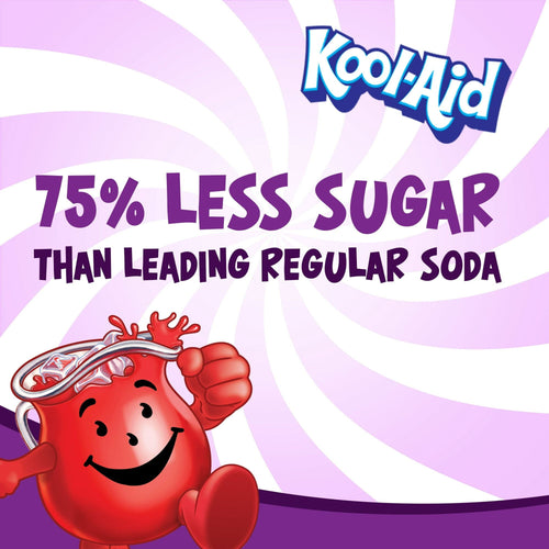 Kool Aid Bursts Grape Kids Drink, 6 Count Pack, 6.75 fl oz Bottles EasyOptionXY LLC