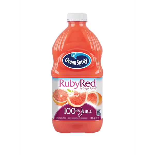 Ocean Spray 100% Juice, Ruby Red Grapefruit, 60 fl oz EasyOptionXY LLC