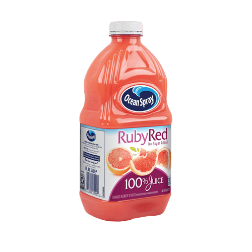 Ocean Spray 100% Juice, Ruby Red Grapefruit, 60 fl oz EasyOptionXY LLC