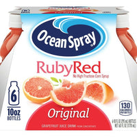 Ocean Spray Ruby Red Grapefruit Juice Drink, 10 fl oz, 6 Count EasyOptionXY LLC