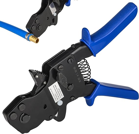 EFIELD PEX Ratchet w/Holster, PEX Clamp Pinch Tool