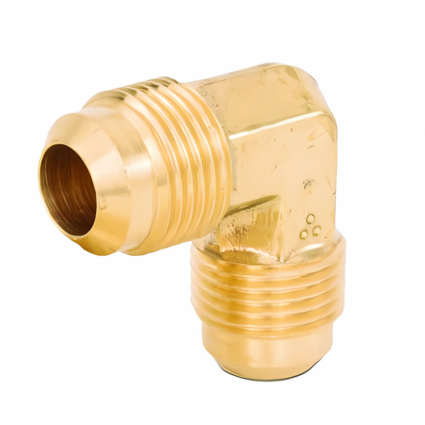 30 Pcs 3/8" Flare Brass 90° Elbow