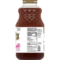 R.W. Knudsen Family Just Cranberry Juice, 100% Juice, 32 oz, Glass Bottle EasyOptionXY LLC