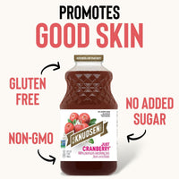 R.W. Knudsen Family Just Cranberry Juice, 100% Juice, 32 oz, Glass Bottle EasyOptionXY LLC