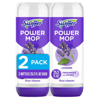 Swiffer PowerMop Liquid Floor Cleaner Solution, Lavender, 25.3 oz, 2 Pack EasyOptionXY LLC