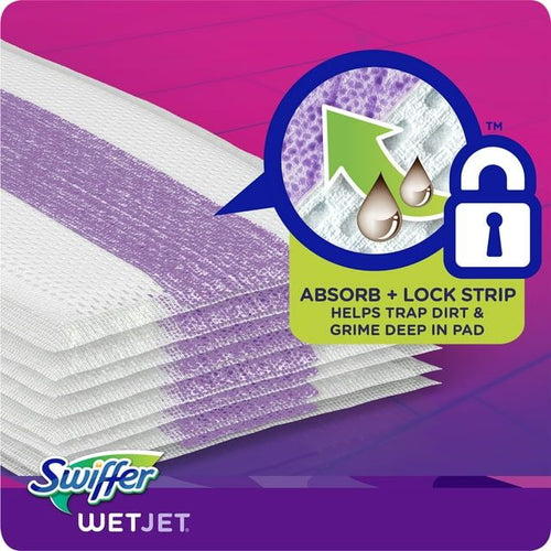 Swiffer WetJet Multi-Surface Floor Cleaner Pad Refill, 24 Count, Fresh Scent EasyOptionXY LLC