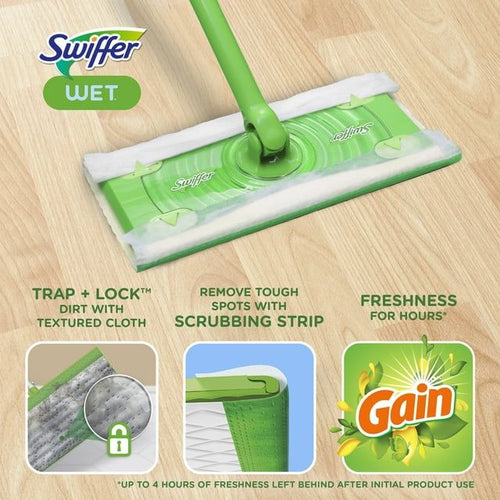 Swiffer Sweeper Wet Mopping Pads, Gain Original, 12 Count EasyOptionXY LLC
