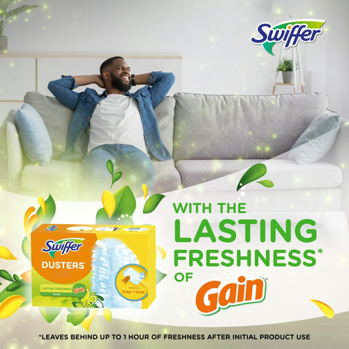 Swiffer Duster Refills, Gain Original Scent, 10 Blue Dusters EasyOptionXY LLC
