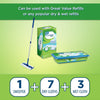 Great Value Wet & Dry Mop Sweeper Kit, 1 Mop Kit, 10 Pad Refills EasyOptionXY LLC