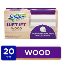 Swiffer WetJet Wood Mopping Refill Pads, 20 Count Mopping Pads EasyOptionXY LLC