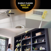 Swiffer Dusters Heavy Duty Super Extendable Handle Dusting Kit, 1 6Ft. Handle, 4 Dusters EasyOptionXY LLC