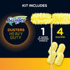 Swiffer Dusters Heavy Duty Super Extendable Handle Dusting Kit, 1 6Ft. Handle, 4 Dusters EasyOptionXY LLC