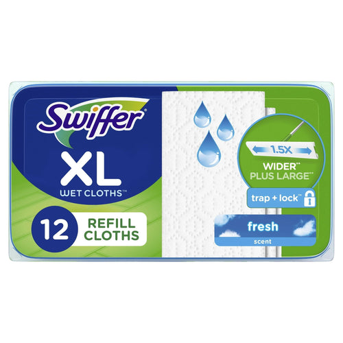 Swiffer Sweeper XL Wet Pad Refills, Open Window Fresh, 12 Count EasyOptionXY LLC