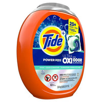 Tide Ultra OXI Power PODS with Odor Eliminators Laundry Detergent Pacs; 63 Count EasyOptionXY LLC