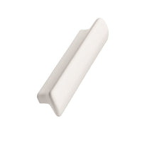Glossy White "Vanilla" Cabinet Knob and Drawer Pull Euro • Knobs