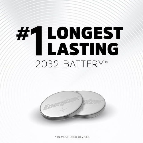Energizer 2032 Batteries (4 Pack), 3V Lithium Coin Batteries EasyOptionXY LLC
