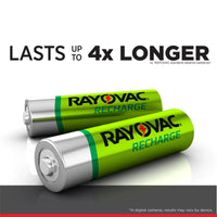 Rayovac Rechargeable AAA Batteries (4 Pack), Triple A Batteries EasyOptionXY LLC