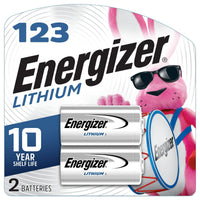 Energizer 123 Lithium Batteries (2 Pack), 3V Photo Batteries EasyOptionXY LLC