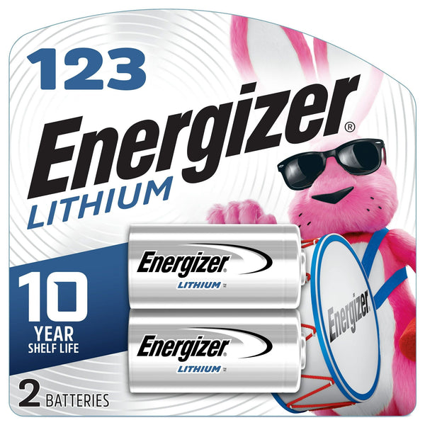 Energizer 123 Lithium Batteries (2 Pack), 3V Photo Batteries EasyOptionXY LLC
