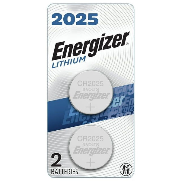 Energizer 2025 Batteries (2 Pack), 3V Lithium Coin Batteries EasyOptionXY LLC