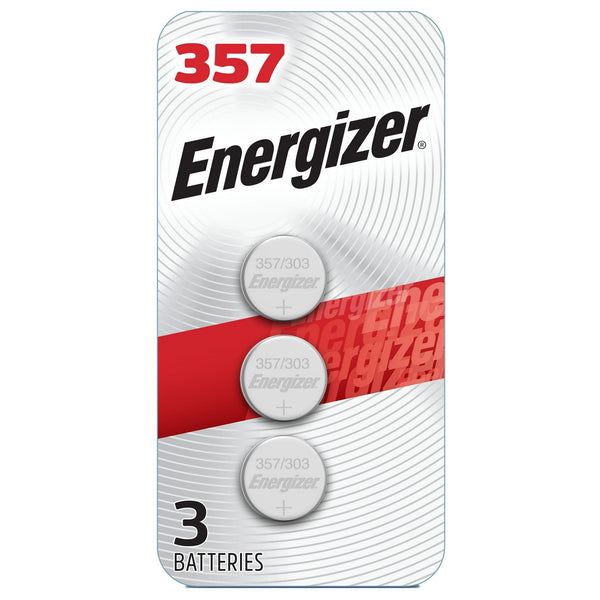 Energizer 357 Batteries, Silver Oxide Batteries (3 Pack) EasyOptionXY LLC