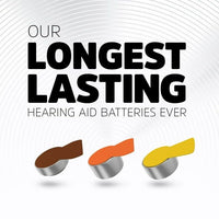 Energizer Hearing Aid Batteries Size 312, Brown Tab, 16 Pack EasyOptionXY LLC