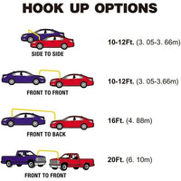 Everstart 20 Foot 2 Gauge, Automotive Booster Cables, Jumper Cables EasyOptionXY LLC