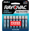 Rayovac High Energy AAA Batteries (8 Pack), Triple A Batteries EasyOptionXY LLC