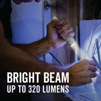 Rayovac Metal Rechargeable LED Flashlight with USB Charging Cable, 300 Lumens, 18650 Battery EasyOptionXY LLC