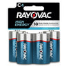 Rayovac High Energy C Batteries (4 Pack), Alkaline C Cell Batteries EasyOptionXY LLC