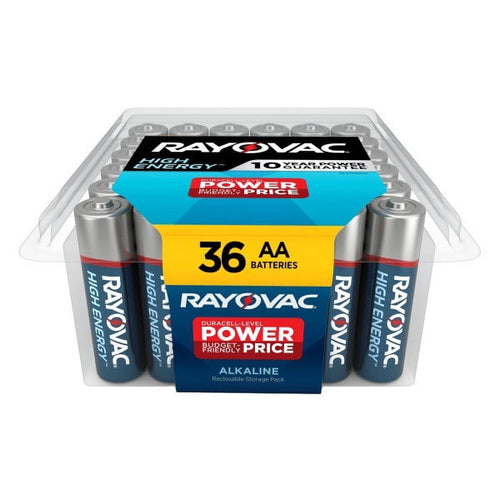Rayovac High Energy AA Batteries (36 Pack), Double A Batteries EasyOptionXY LLC