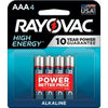 Rayovac High Energy AAA Batteries (4 Pack), Triple A Batteries EasyOptionXY LLC