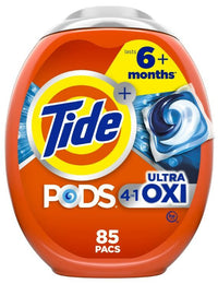 Tide PODS Laundry Detergent Packs, Ultra Oxi, 85 Count EasyOptionXY LLC