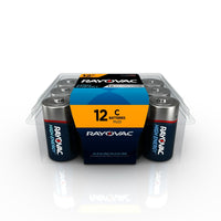 Rayovac High Energy C Batteries (12 Pack), Alkaline C Cell Batteries EasyOptionXY LLC