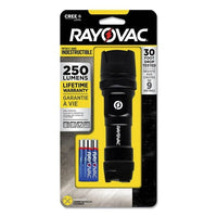 Rayovac Virtually Indestructible LED Flashlight, 300 Lumen Waterproof Tactical Flashlight EasyOptionXY LLC