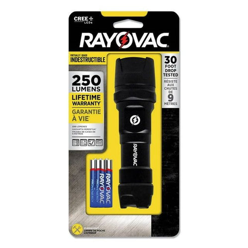 Rayovac Virtually Indestructible LED Flashlight, 300 Lumen Waterproof Tactical Flashlight EasyOptionXY LLC