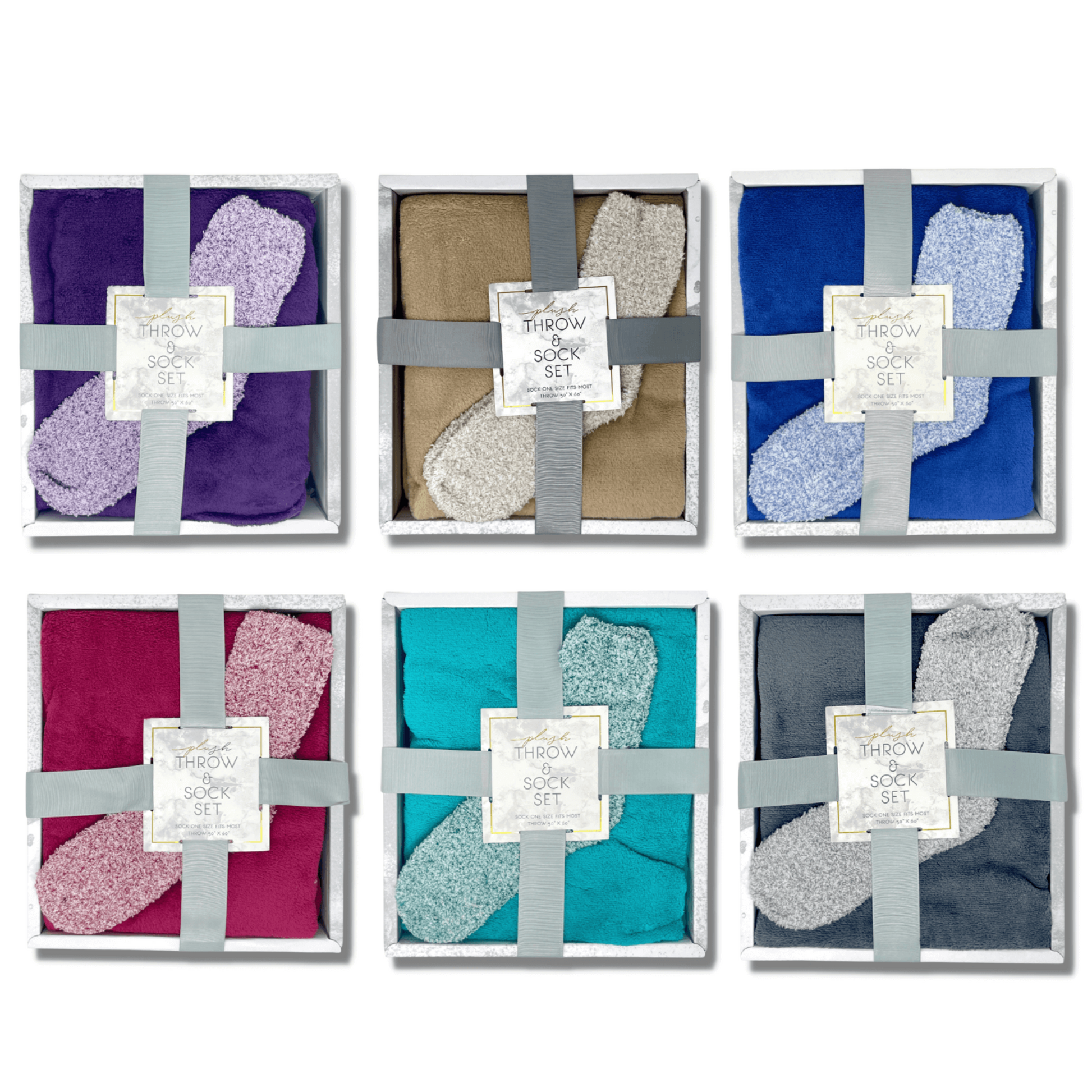 Plush Throw and Socks Gift Box Set Jupiter Gear