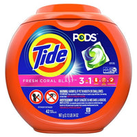 Tide Pods Fresh Coral Blast Laundry Detergent Pacs; 42 Ct EasyOptionXY LLC